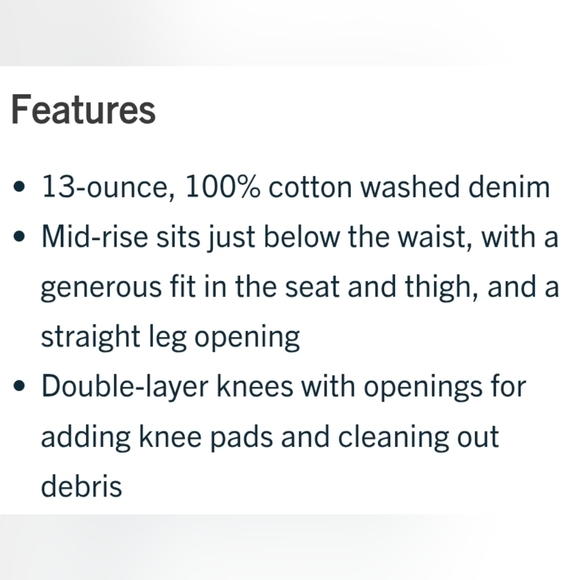 NWT Carhartt "Double Front Washed Logger Dungaree" Blue Jean #B73 DST Mens 38x30 - Picture 11 of 12